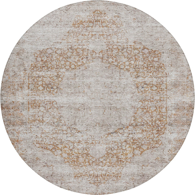 Dalyn Karaj KJ8 Copper Rug round rug