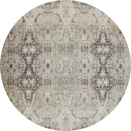 Dalyn Karaj KJ9 Linen Rug round rug