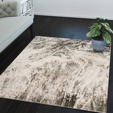 Dalyn Karma Km17 Grey Rug.