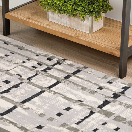 Dalyn Karma Km4 Grey Rug.