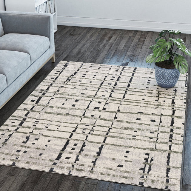 Dalyn Karma Km4 Grey Rug.