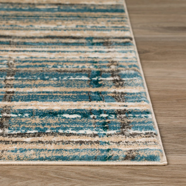 Dalyn Karma Km8 Blue Rug.