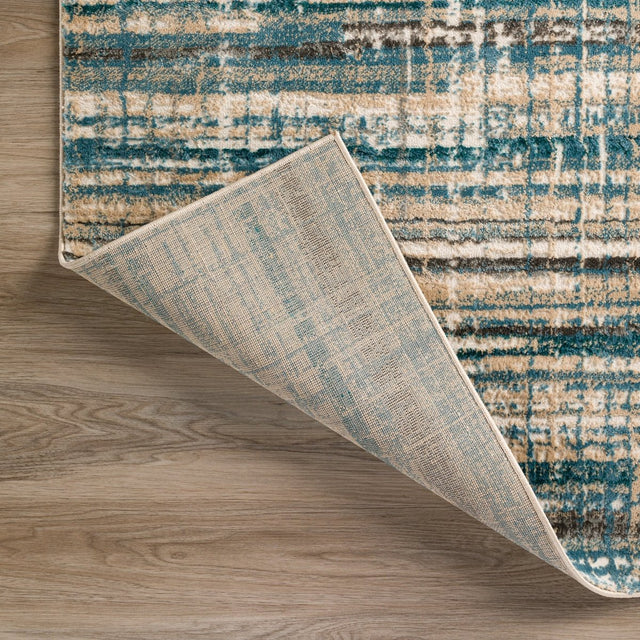 Dalyn Karma Km8 Blue Rug.