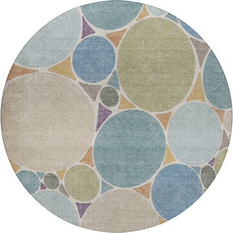 Dalyn Kenner KN1 Seaside Rug round rug