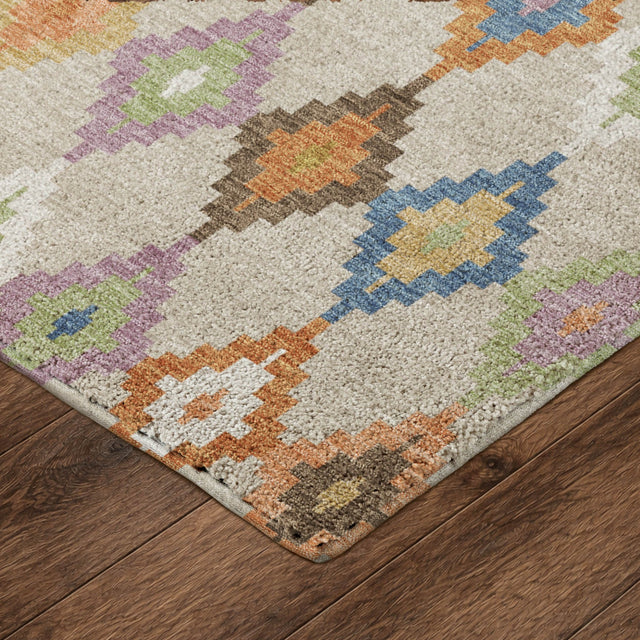 Dalyn Kenner KN10 Beige Rug corner detail