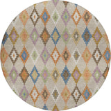Dalyn Kenner KN10 Beige Rug round rug