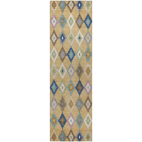 Dalyn Kenner KN10 Gold Rug runner rug