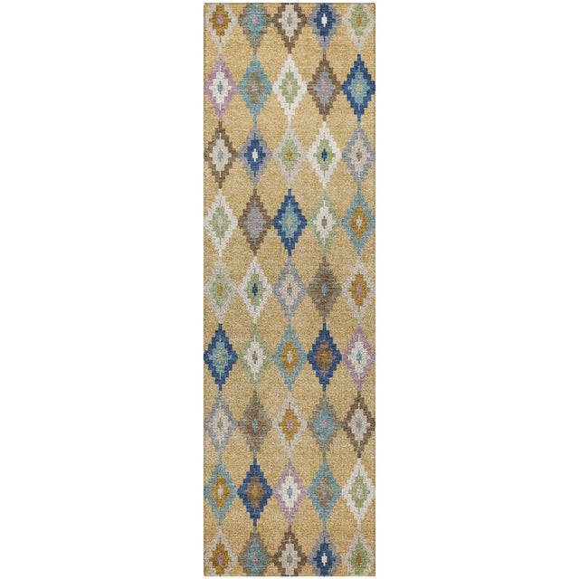 Dalyn Kenner KN10 Gold Rug runner rug