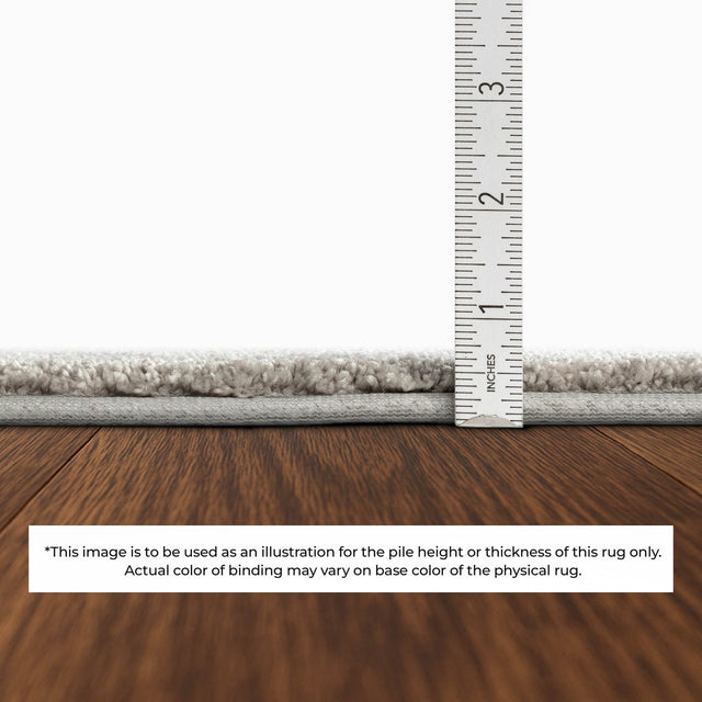 Dalyn Kenner KN10 Gold Rug pile height detail