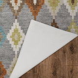Dalyn Kenner KN10 Gray Rug backing detail