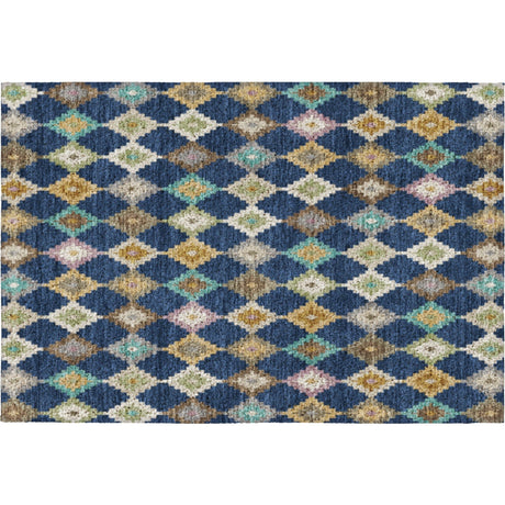 Dalyn Kenner KN10 Navy Rug rectangular rug