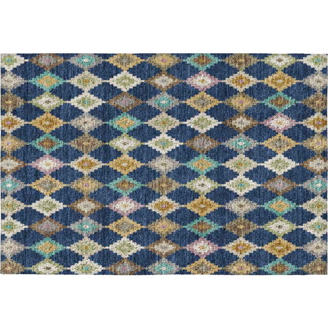 Dalyn Kenner KN10 Navy Rug rectangular rug