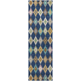 Dalyn Kenner KN10 Navy Rug runner rug