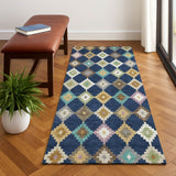 Dalyn Kenner KN10 Navy Rug shown in a room
