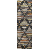 Dalyn Kenner KN2 Black Rug runner rug