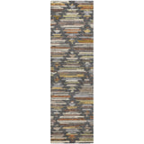 Dalyn Kenner KN2 Charcoal Rug runner rug