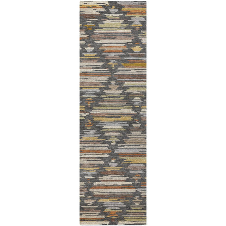 Dalyn Kenner KN2 Charcoal Rug runner rug