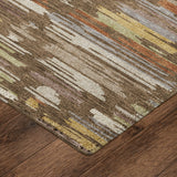 Dalyn Kenner KN2 Chocolate Rug corner detail