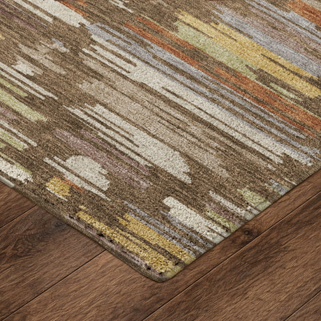 Dalyn Kenner KN2 Chocolate Rug corner detail
