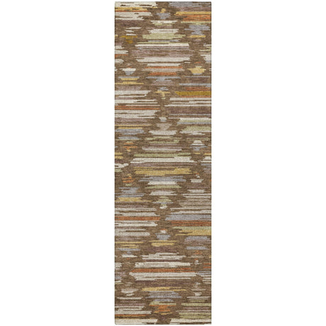 Dalyn Kenner KN2 Chocolate Rug runner rug