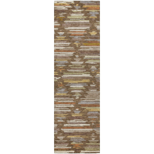 Dalyn Kenner KN2 Chocolate Rug runner rug