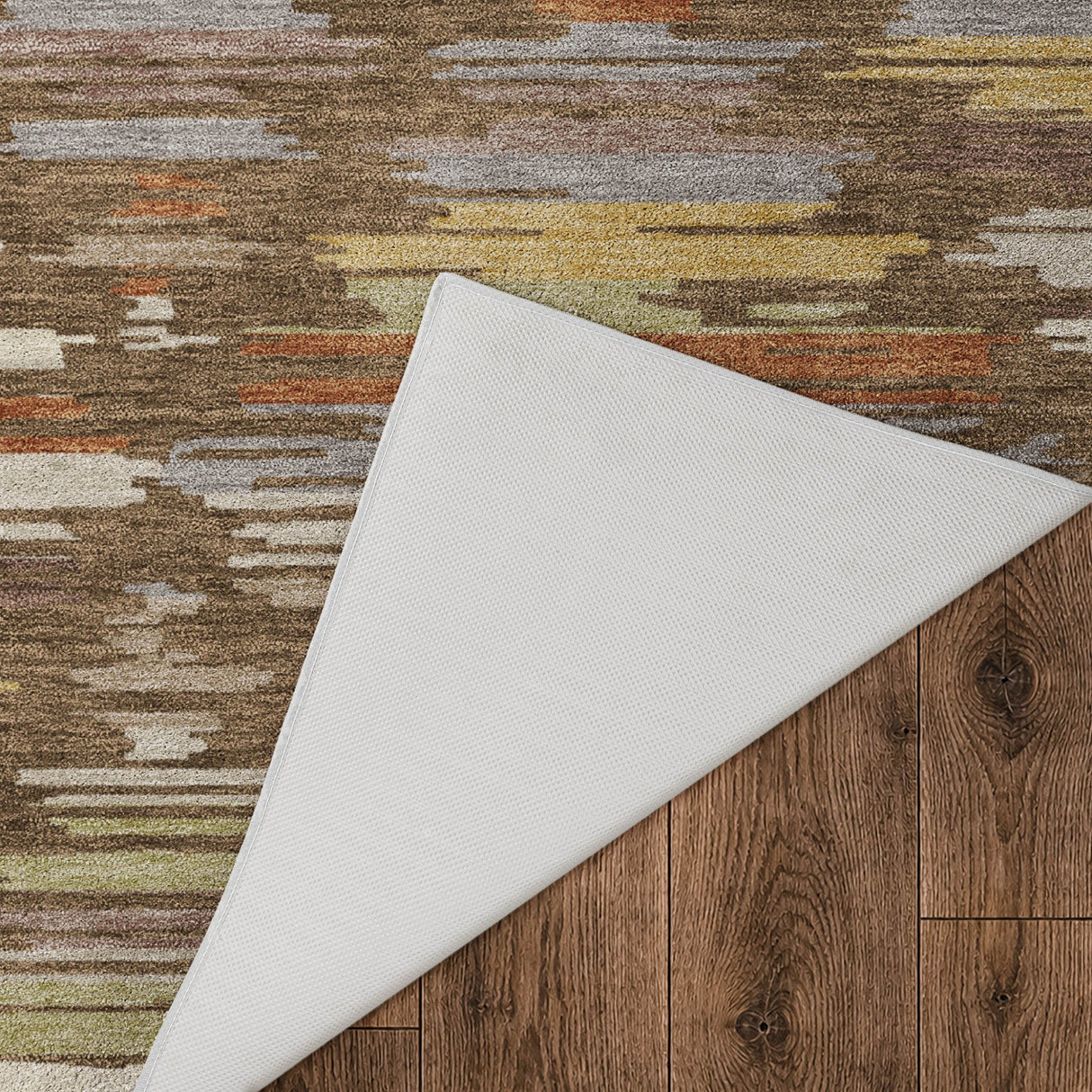Dalyn Kenner KN2 Chocolate Rug backing detail