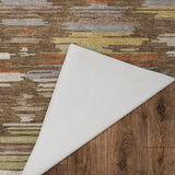 Dalyn Kenner KN2 Chocolate Rug backing detail