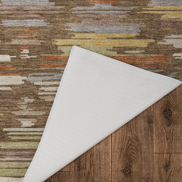Dalyn Kenner KN2 Chocolate Rug backing detail