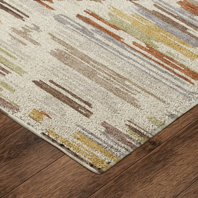 Dalyn Kenner KN2 Ivory Rug corner detail