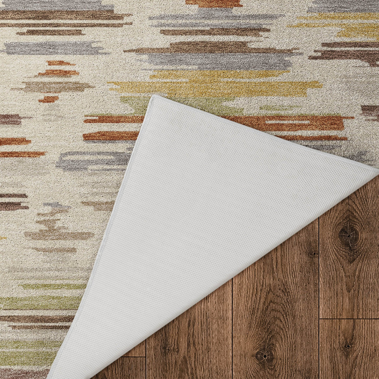 Dalyn Kenner KN2 Ivory Rug backing detail