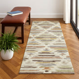 Dalyn Kenner KN2 Ivory Rug shown in a room