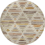 Dalyn Kenner KN2 Ivory Rug round rug