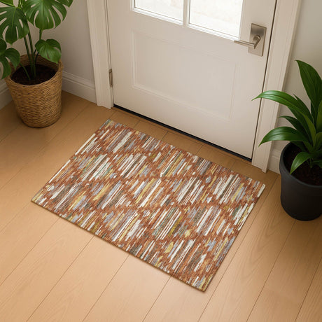 Dalyn Kenner KN2 Paprika Rug shown in a room