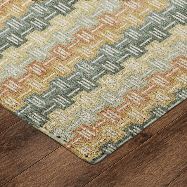 Dalyn Kenner KN3 Basil Rug corner detail