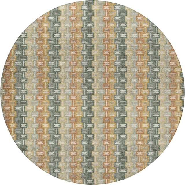 Dalyn Kenner KN3 Basil Rug round rug
