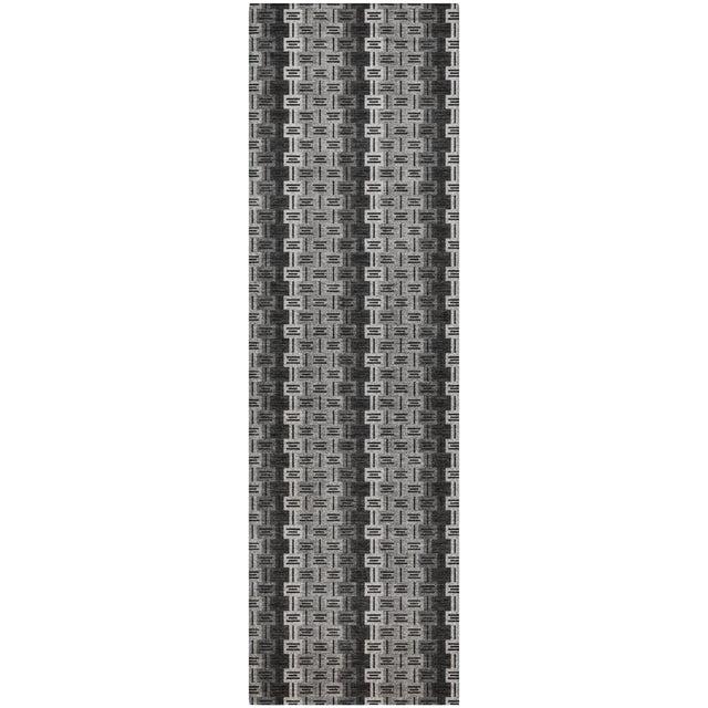 Dalyn Kenner KN3 Black Rug runner rug