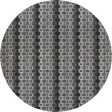 Dalyn Kenner KN3 Black Rug round rug