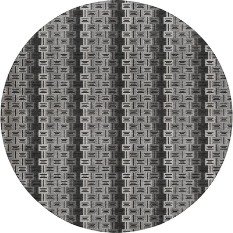 Dalyn Kenner KN3 Black Rug round rug