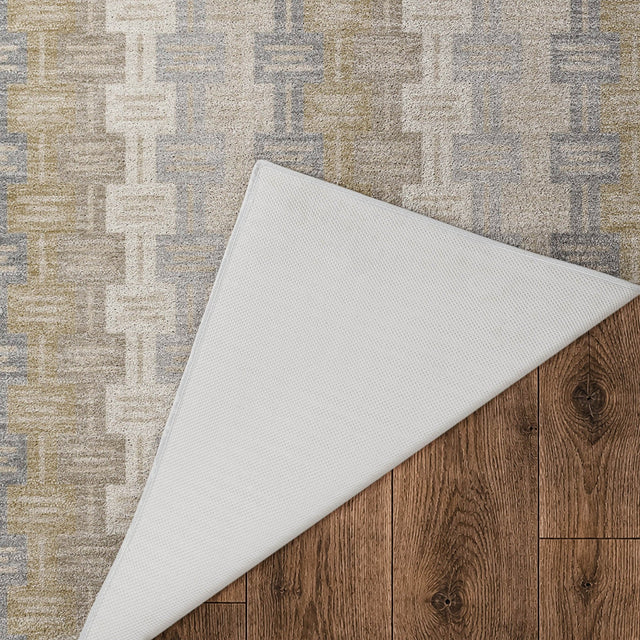 Dalyn Kenner KN3 Ivory Rug backing detail