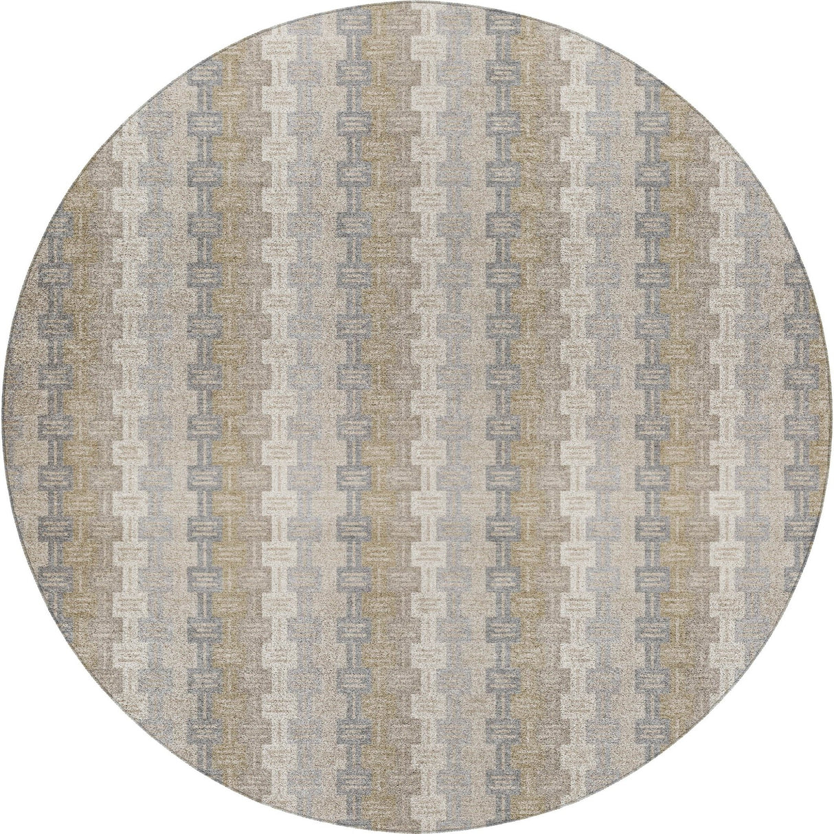 Dalyn Kenner KN3 Ivory Rug round rug