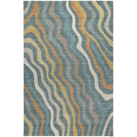 Dalyn Kenner KN4 Teal Rug main image