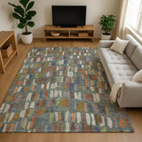 Dalyn Kenner KN5 Basil Rug shown in a room