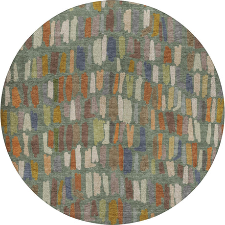 Dalyn Kenner KN5 Basil Rug round rug