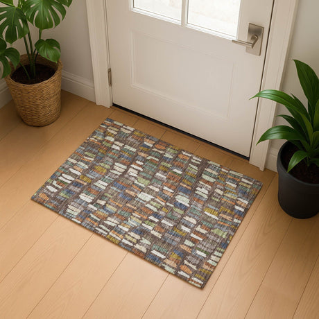 Dalyn Kenner KN5 Chocolate Rug shown in a room