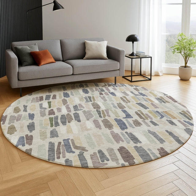 Dalyn Kenner KN5 Linen Rug shown in a room