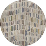 Dalyn Kenner KN5 Linen Rug round rug