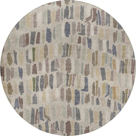 Dalyn Kenner KN5 Linen Rug round rug