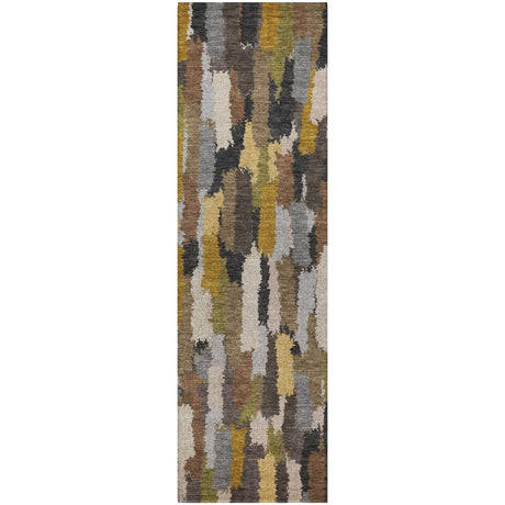 Dalyn Kenner KN6 Black Rug runner rug