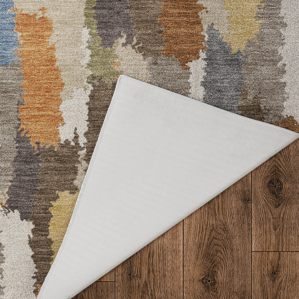 Dalyn Kenner KN6 Chocolate Rug backing detail