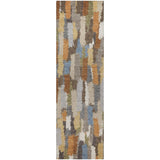 Dalyn Kenner KN6 Chocolate Rug runner rug
